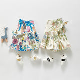 Summer Rompers Dress Princess Jumpsuit Triangle Romper Skirt