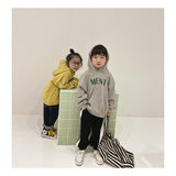 Spring Tops Children's Letter Long-Sleeved Jacket Casual Hoodie