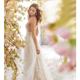 Formal Dresses & Gowns Wedding Dress Sexy Sleeveless Lace Wedding Dress
