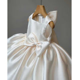 Summer Rompers Children Host Costume for Piano Performance Princess Dress