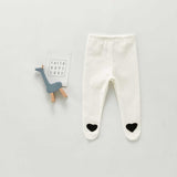 Autumn Pants Baby White Base Pantyhose Leggings