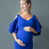 Maternity Clothes Dress Stretch Maternity Jumpsuit Dress