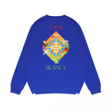 Casablanca Long sleeve T-shirt Letter Painted Print Loose