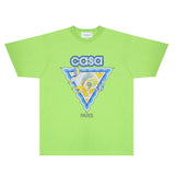 Casablanca T Shirts Fashion Print Street