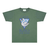 Casablanca T Shirts Fashion Print Street