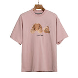 Palm Angels T Shirts Teddy Bear Printed T-shirt Loose