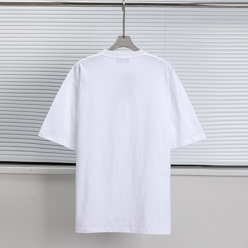 Marvel T Shirt Spring and Summer Versatile Short-Sleeved T-shirt Men and Women