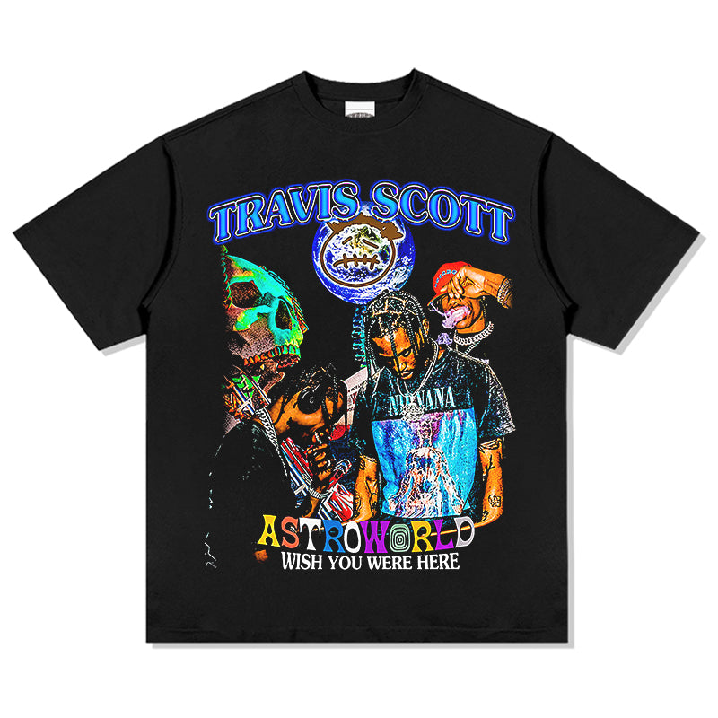 TRAVISCOT Scott Blue Label T-Shirt