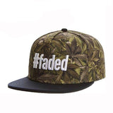 Trendy flat brimmed hat breathable adjustable sunshade