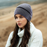 Women's Hat Autumn and Winter Warm Knitted Hat