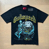 Godspeed T-Shirt Retro Fantasy Pattern