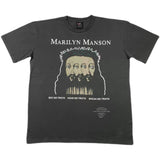 Marilyn Manson T Shirt Vintage Short Sleeve Loose Style Fog Men and Women Same Style