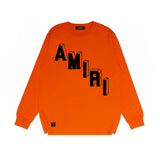 Amiri Long Sleeved Shirt Printed Trendy Pure Cotton