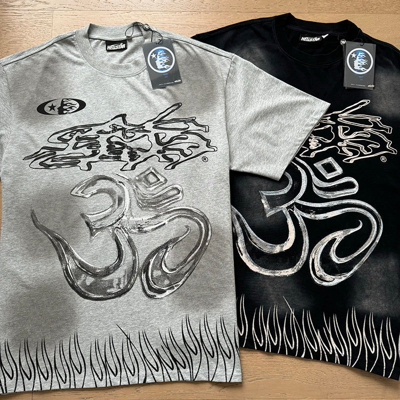 HS T Shirts Washed Aging Process