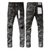 Purple Brand Jeans Pure Cotton High Street Trend #9028