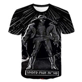 Marvel T Shirt Summer T-shirt Printed T-shirt Short Sleeve