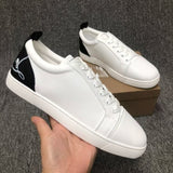 Louboutin-style red bottom shoes european station cl electric embroidery rivets red bottom sneakers easiest for matchtrendycouple style casual shoes guangdong