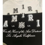 Amiri T Shirts Fashion Print Couple High Street