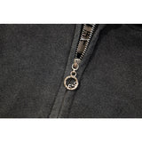 Gallery Dept Hoodie Embroidery Letter Splash Ink Wash Hooded Sweater Cardigan Jacket