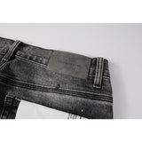 Purple Brand Jeans Pure Cotton High Street Trend #9031