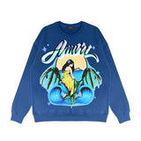 Amiri Sweatshirt Printed Trendy Pure Cotton