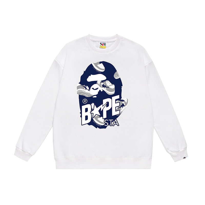 Bathing ape Crew neck sweatshirt