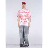 Unisex T-Shirts Saint Michael Fashion Loose Tee