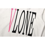 Vlone Hoodie Autumn and Winter Phosphor Big V