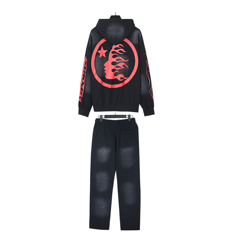 HS Hoodie And Pants Two-Piece Set