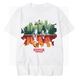 Stranger Things T Shirt Stranger Things Stranger Things round Neck Short Sleeve