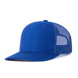 Trendy flat brimmed hat breathable