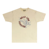 Gallery Dept T Shirt Retro Printed Loose Short-Sleeved Shirt