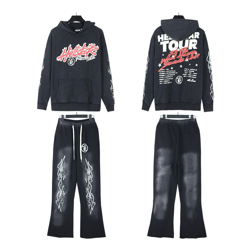 HS Hoodie And Pants Two-Piece Set
