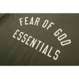 Fog Essentials T Shirts Spring/Summer FOG Double Line Letter Print Crew Neck Short Sleeves