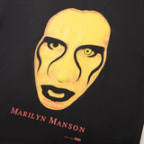 Marilyn Manson T Shirt Vintage Tee Vintage Distressed Cracked