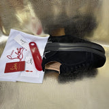 Louboutin-style red bottom shoes european station clmen sneakers men's shoes low-top shoes casualfashion red bottom shoes trendyexporteasiest for match