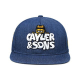 Trendy flat brimmed hat cartoon breathable adjustable sunshade