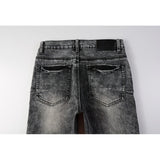 Purple Brand Jeans Pure Cotton High Street Trend #9105