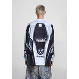 Men Long Sleeve Shirt Saint Michael Loose Long Sleeve Shirt