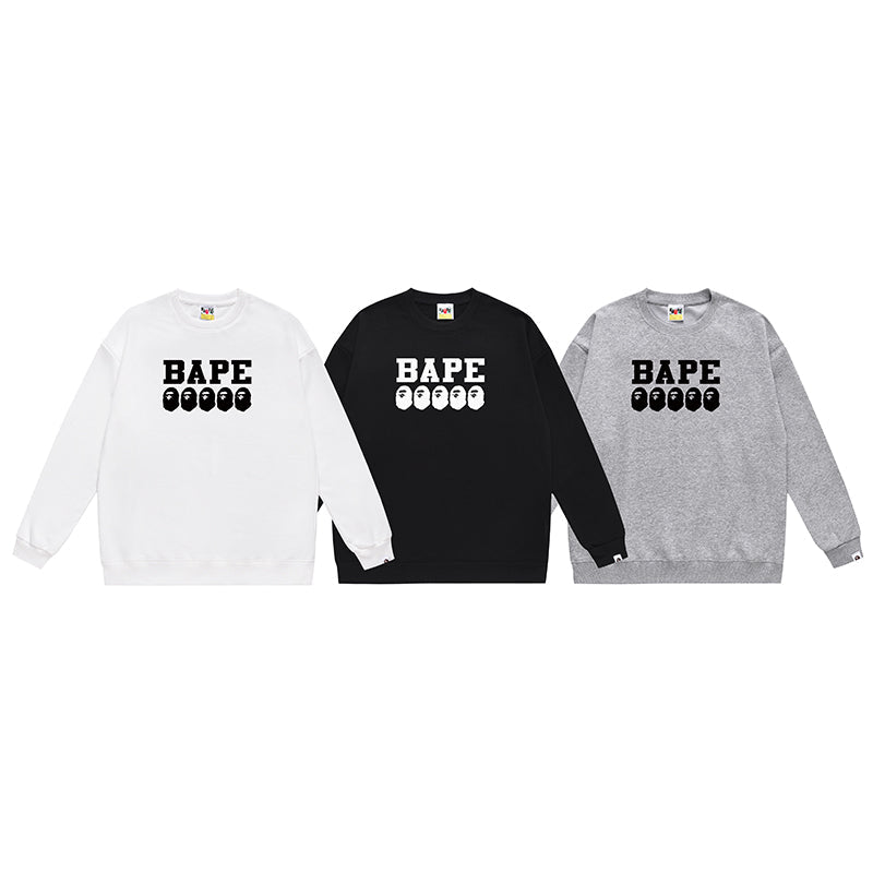 Bathing ape Crew neck sweatshirt