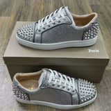 Louboutin-style red bottom shoes men quality european goods accl red bottom casual sneakers fashionpopularlow ankle shoes black gold trendyeasiest for match