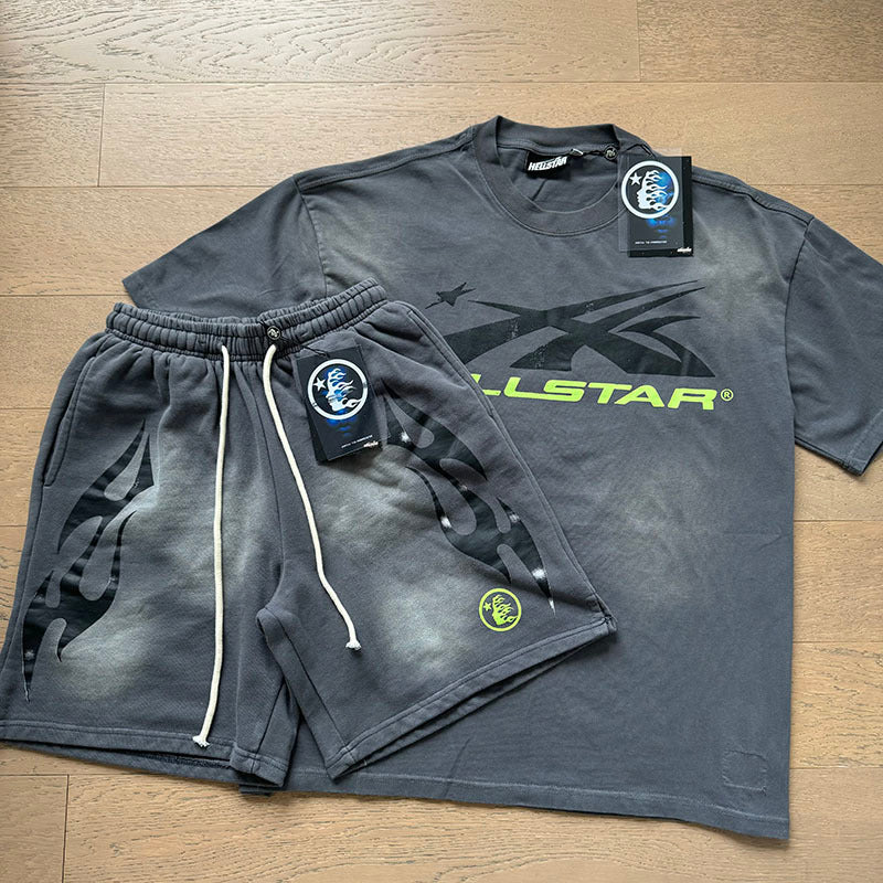 HS T-Shirt And Shorts Two-Piece Set