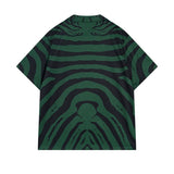 Rhude T Shirt Zebra Letter Embroidery Casual Short Sleeve Shirt, Shorts