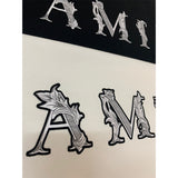 Amiri Hoodie High Street Fashion Prints