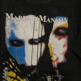 Marilyn Manson T Shirt Ins VTG Tee Three-Party Co-Branded Distressed Retro Short Sleeve T-shirt