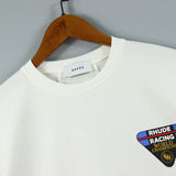 Rhude T Shirt Inverted Triangle Letter Print Short Sleeve T-Shirt