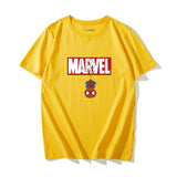 Marvel T Shirt Marvel T-shirt Men 'S Short Sleeve Captain America