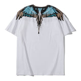 Marcelo Burlon T Shirt MB Diamond Wings Pattern for Men and Women