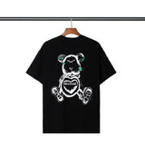 We11 Done T Shirts 小熊印花男女同款纯棉
