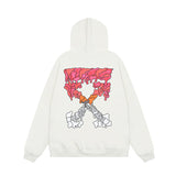 OFF WHITE Hoodie Trendy Street Style Personalized Cotton